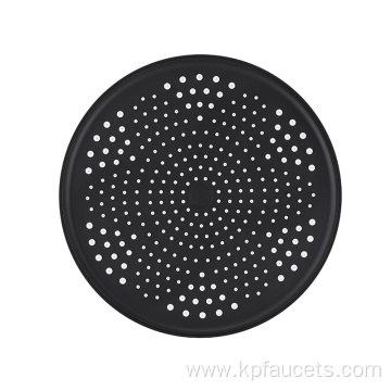 Factory Customized High Quality Stainless Steel Black 10 inch Rainfall High Pressured Shower Heads